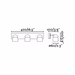Faro 40667 wall lighting GU10