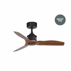 Faro 33425WP, Household blade fan, Black, Wood, Ceiling, 81 cm, IP20, I