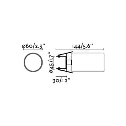 Faro 43761 ceiling lighting GU10