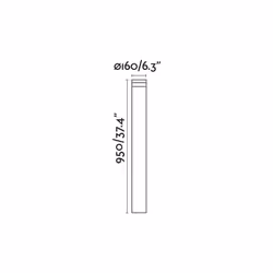 Faro 70292 outdoor lighting Outdoor pedestal/post lighting