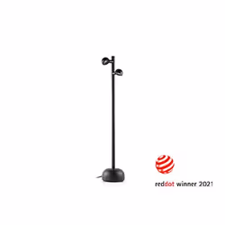 Faro 71256, Outdoor pedestal/post lighting, Black, Metal, IP65, I, 10 W