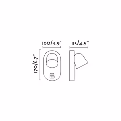 Faro 40135 wall lighting GU10
