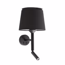 Faro 20303-93, Surfaced, E27, IP20, Black