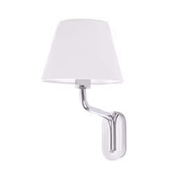 Faro 24005-10, Surfaced, E27, IP20, Chrome, White