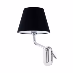 Faro 24007-12, Surfaced, E27, IP20, Black, Chrome