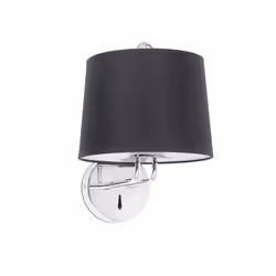 Faro 24031-03, Surfaced, E27, IP20, Black, Chrome