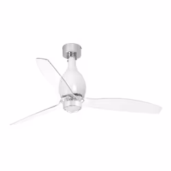 Faro 32020-9, Household blade fan, Transparent, White, Ceiling, 128 cm, IP20, I
