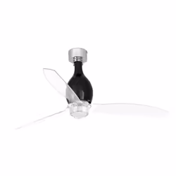 Faro 32027-10, Household blade fan, Black, Transparent, Ceiling, 128 cm, IP20, I