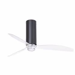 Faro 32035-10, Household blade fan, Black, Transparent, Ceiling, 128 cm, IP20, I