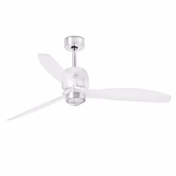 Faro 33394D-9, Household blade fan, Chrome, Ceiling, 128 cm, IP20, I