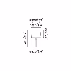 Faro 64310-05, White, Steel, Bedroom, IP20, II, E27
