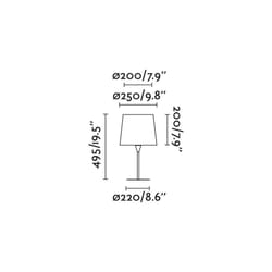 Faro 64311-06 table lamp E27 15 W Black