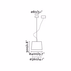Faro 64314-54 suspension lighting E27