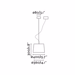 Faro 64314-55 suspension lighting E27