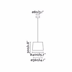 Faro 64315-56 suspension lighting E27