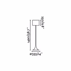 Faro 29764 floor lighting E27 60 W
