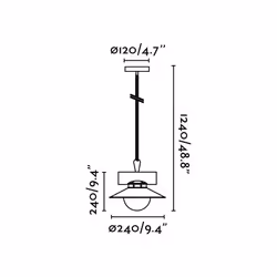 Faro 68139 suspension lighting E27