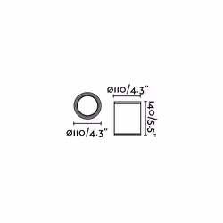 Faro 70806 outdoor lighting Outdoor wall lighting E27