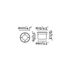 Faro 71495 outdoor lighting GX53