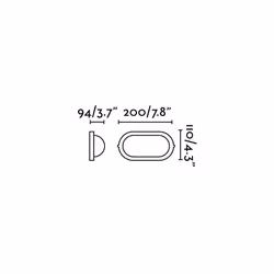 Faro 72001 outdoor lighting Outdoor wall lighting E27