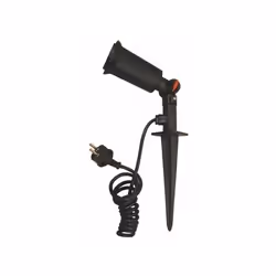 Faro 73111, Black, Acrylonitrile butadiene styrene (ABS), IP44, II, E27, 1 bulb(s)