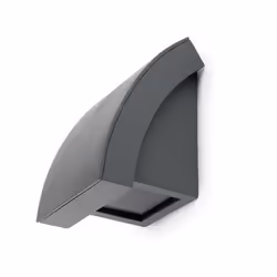 Faro 74400, Outdoor wall lighting, Dark Grey, Aluminium, IP44, I, GU10