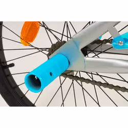 20" BMX Bicycle - Silver and Blue