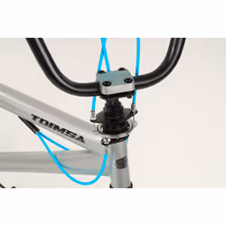 20" BMX Bicycle - Silver and Blue