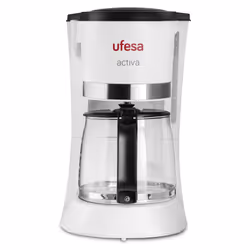 Ufesa CG7113, Drip coffee maker, 0.75 L, Ground coffee, 550 W, White