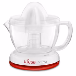 Ufesa EX4934 Activa, Hand juicer, White, 0.7 L, 40 W