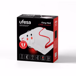 Ufesa Flexy Heat CMN Comfort White Fabric 2 person(s)