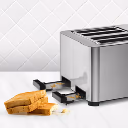 Ufesa Quartet Delux 7 4 slice(s) Stainless steel