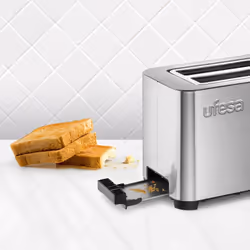 Ufesa 71305542 toaster 7 2 slice(s) 850 W Black, Stainless steel