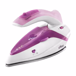 Ufesa PV0500, Dry & Steam iron, Stainless Steel soleplate, 1.9 m, 75 g/min, Purple, White, 15 g/min