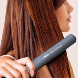 Ufesa 60405665 hair styling tool Straightening iron Warm Grey