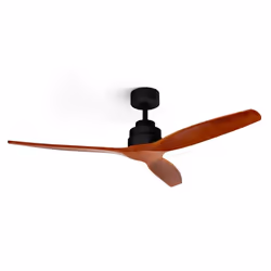 Ufesa Tibet, Household blade fan, Black, Oak, Ceiling, Wood, Remote, 8 h