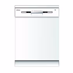 Edesa EDW-6230 WH, Freestanding, Full size (60 cm), White, Buttons, LED, Lower, Upper