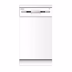 Edesa EDW-4710 WH, Freestanding, Slimline (45 cm), White, White, Buttons, LED
