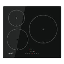 CATA IB 6303E2 BK Black Built-in 59 cm Zone induction hob 3 zone(s)
