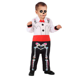 ) Dia de los muertos baby skeleton costume - 6-12 months (75 cm