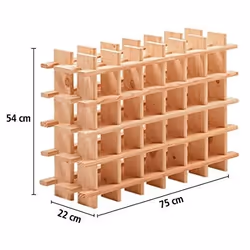 ASTIGARRAGA RIOJA Floor wine rack 24 bottle(s) Pinewood Wood
