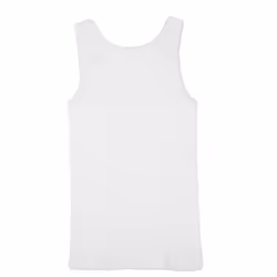 Camiseta Classic De Tirante Ancho Para Junior 0301 - white, 2 AÃOS