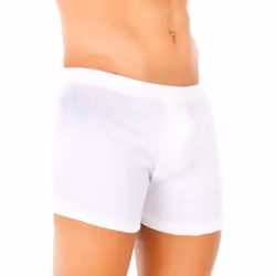 Bóxer Thermal De Tejido Liso Para Hombre 0877 - white, 48