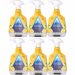 Astonish Kitchen Cleaner Spray Zesty Lemon Fragrance 6x 750ml Bulk Cleaning