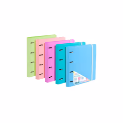 CARCHIVO 12467499, A4, D-ring, Storage, Polypropylene (PP), Multicolour, Smooth surface