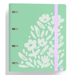 CARCHIVO 12457447 writing notebook A4 100 sheets Green, Purple