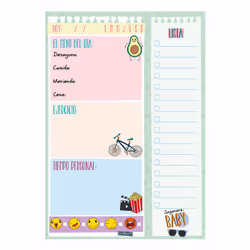Finocam 7863200, A5, 148 x 210 mm, 90 g/m², Spanish, Day on 1 page, Lined paper