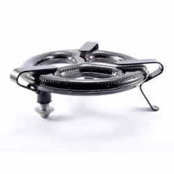 Paellero DIF-B20, Burner, Monochromatic, Round, Black, Stainless steel, Gas