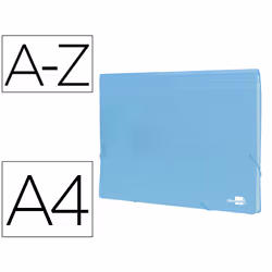 Liderpapel FU39 folder Polypropylene (PP) Blue A4