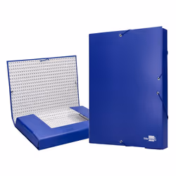 Liderpapel PY51 folder Cardboard, PVC Blue